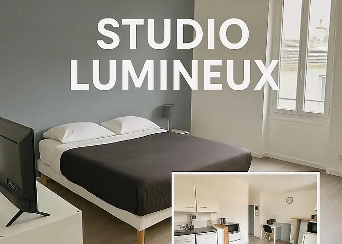 Appartement Maciet 5- Centre Ville Meaux-Gare-Disney